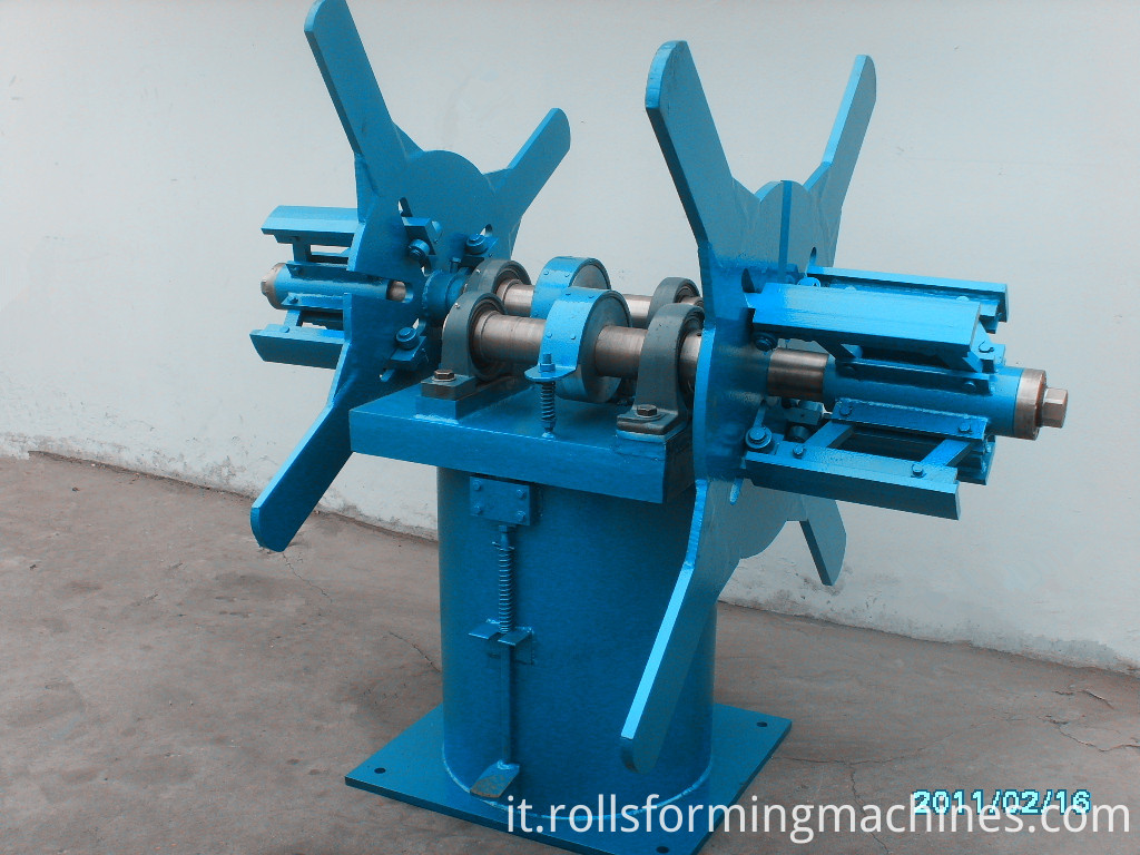doppio spaccalegna double head uncoiler